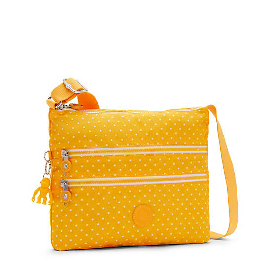 Kipling Alvar Printed Crossbody Veske Gul | NO 2143DF